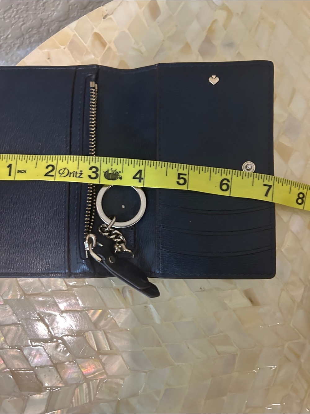 kate spade Gray Pebble Leather Bifold Wallet - Picture 11 of 11